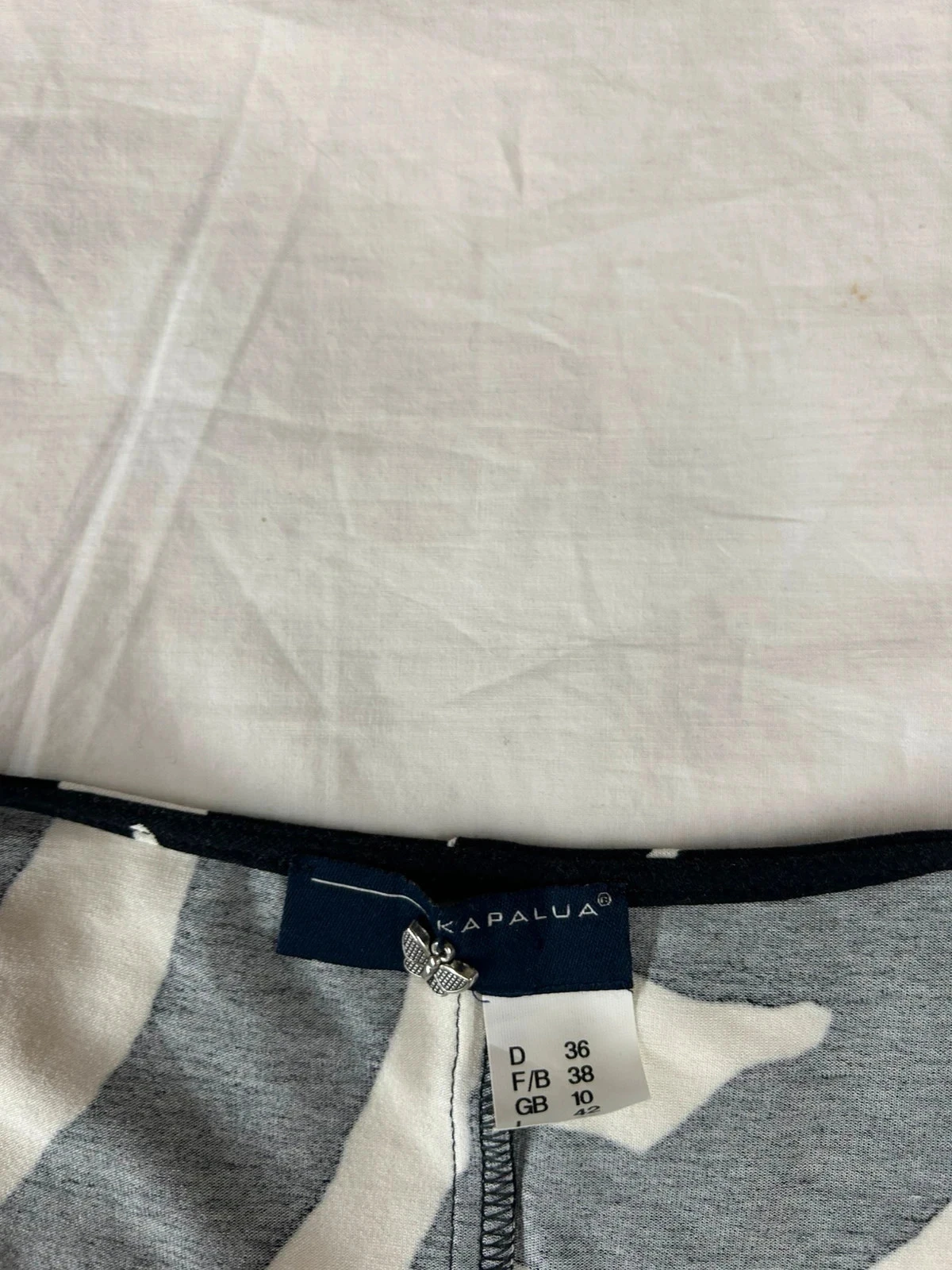 Lange kapalua-jurk van viscose met vintage zebrapatroon – photo 6